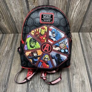 Loungefly Mini Backpack - Avengers 60th Anniversary Marvel Comics